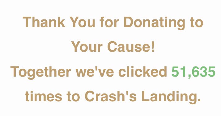2/2 Tuesday April 30 Clicks for @CrashsLanding up to 51,635🐾  The everlasting legacy of #Diesel #BigWhite #Scout and #DaHelp now together forever in God’s Paradise💫✨ FREE•SUPER EASY•SUPER QUICK! #weeti #cats #rescue #MakeADifference  #CLICKtoDONATE shopforyourcause.com/click-to-donat…
