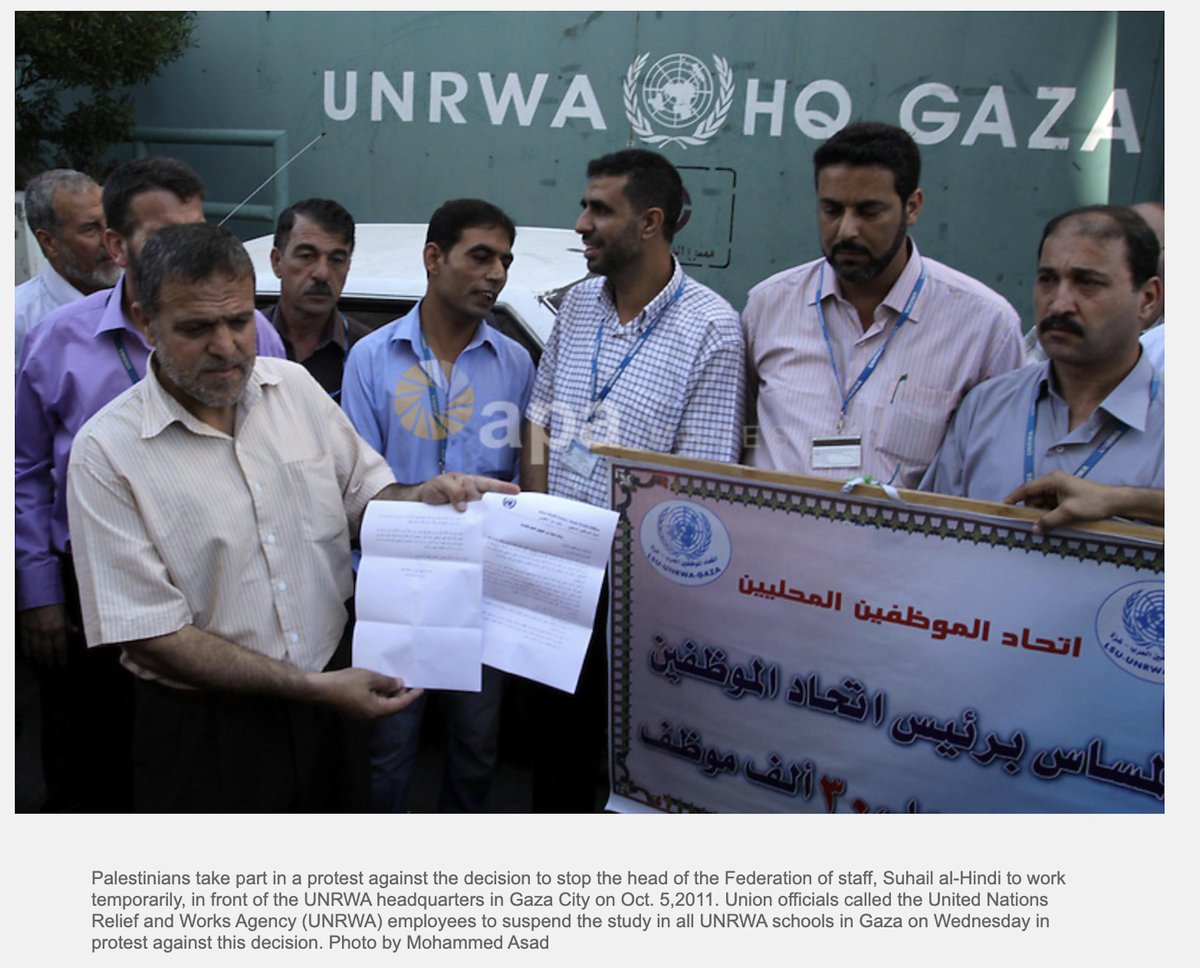 3/ Hier ist Suhail al-Hindi in der UNRWA-Zentrale. Direkt darunter befand sich der Hamas-Terrortunnel mit Computern, die mit dem UNRWA-Netzwerk verbunden waren. Lazzarini: „Die UNRWA wusste nicht, was sich unter ihrem Hauptquartier in Gaza befand.“ twitter.com/UNLazzarini/st…