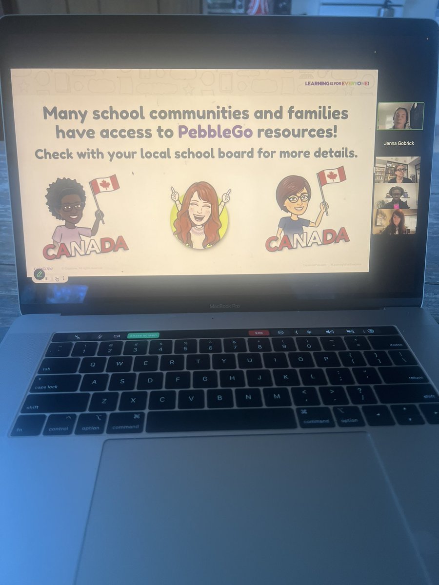 🔔 🇨🇦 LIVE now! With amazing Canadian industry leaders & @shannonmmiller!

Excited to see the impacts #PebbleGo makes in Canadian Practice! bit.ly/3vXyzQv

@MishellePA_LLC @the_mulc