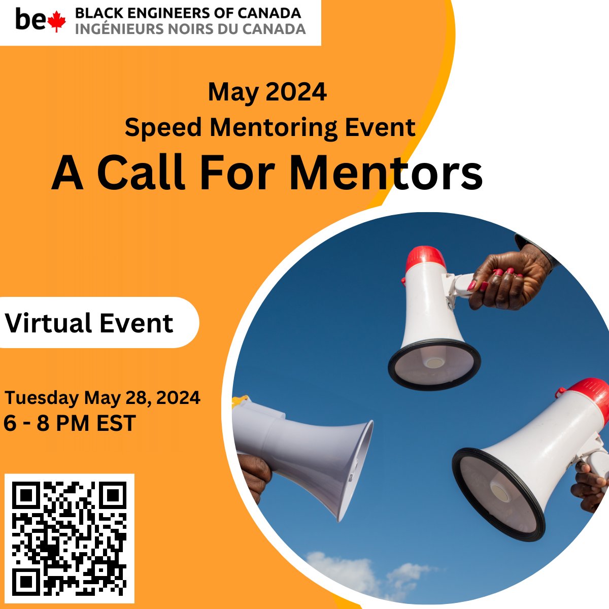 Be a mentor, Sign up today for our upcoming event!