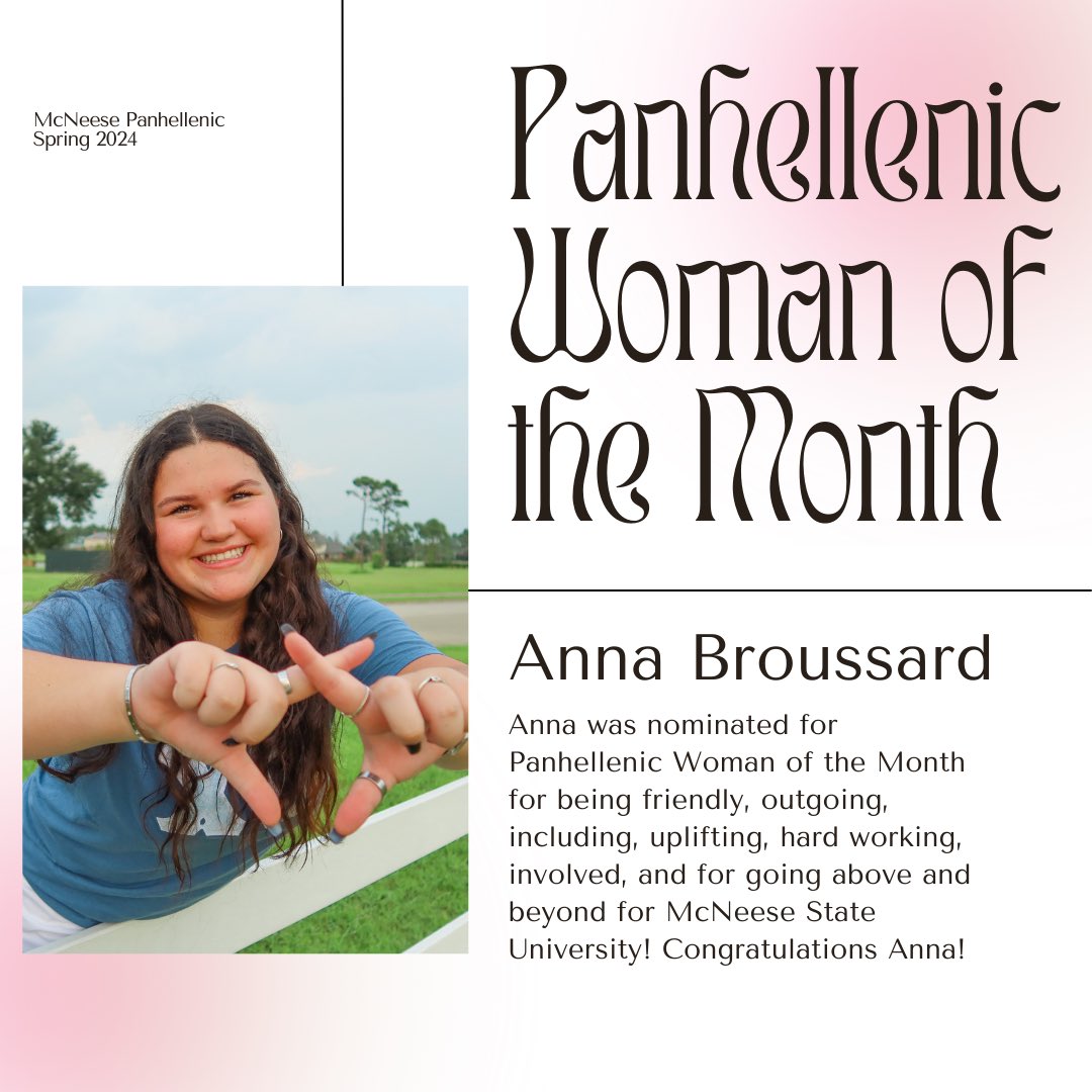 McNeese Panhellenic tweet media