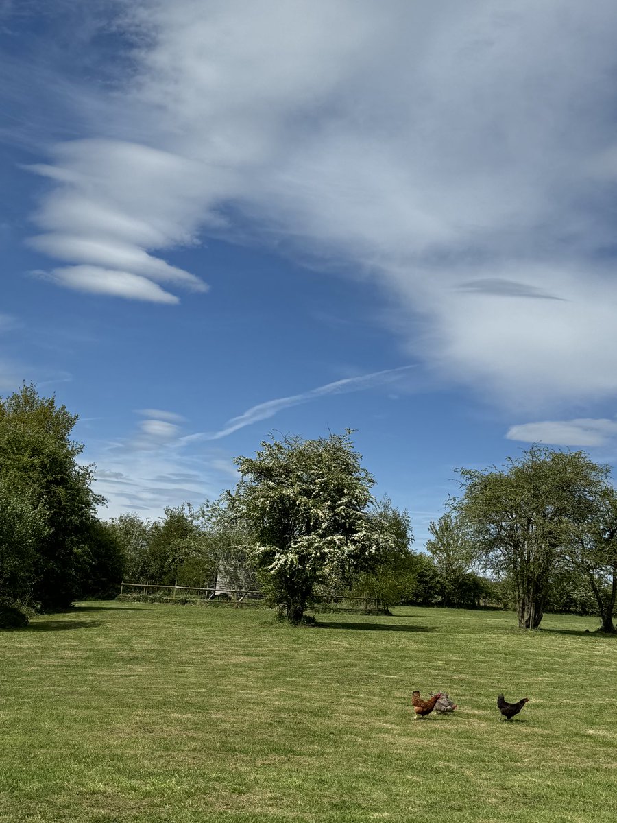 Fantastic #clouds over #Shropshire today .