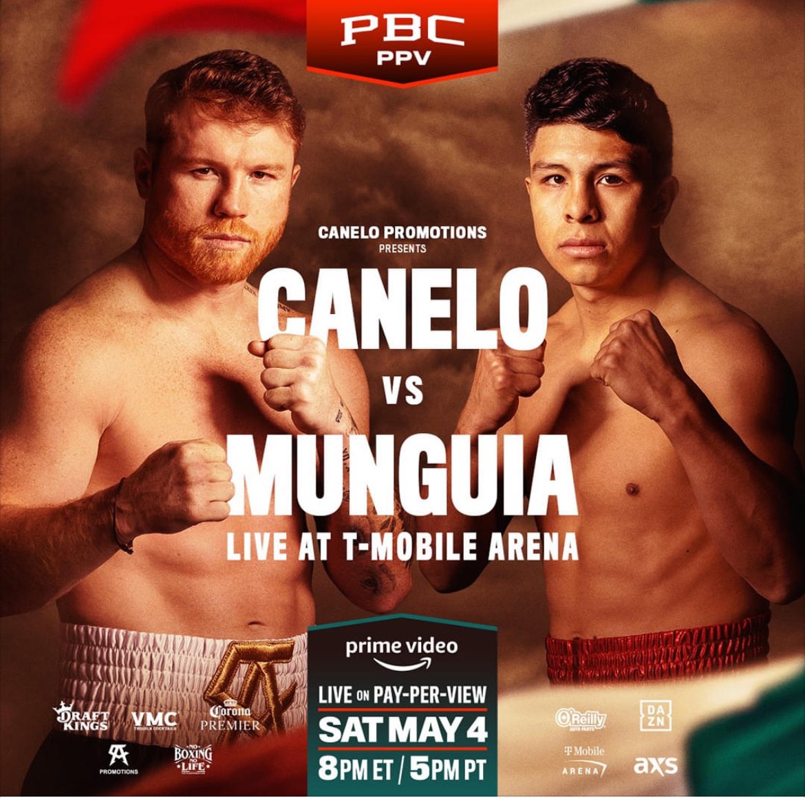 Fight Week! @Canelo vs @jaimemunguia15 #CaneloMunguia #Boxing @PrimeVideo PPV