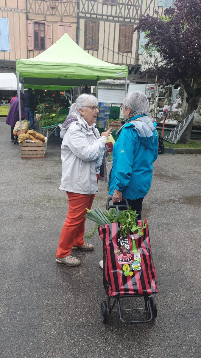 Sur le marché de Mirepoix à la rencontre des habitants pour leur parler des élections européennes du 9 juin. Réveillons l’Europe avec @rglucks1 & bâtissons une Europe plus juste, ambitieuse qui garantisse la paix.Alors changeons la @claire_fita @ThomasFromentin @CaroleDelga