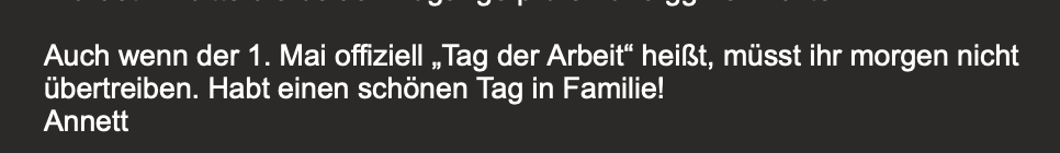 vertex_sh's tweet photo. Ihr bekommt ab jetzt immer die Feiertagsgrüße von Annett 😃 https://t.co/jPzNnGkaCs