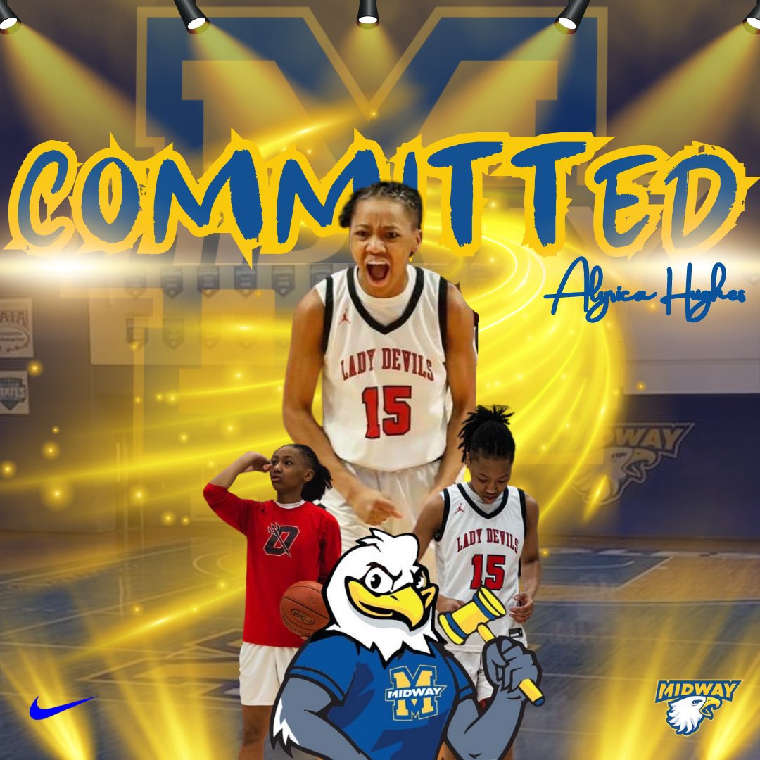 Through ALL things, my faithful god has been by my side. With that being said, I am blessed to announce my commitment to @MidwayWbb !!💙💛
I am grateful to start a new chapter!! @Kylee_Gorby @pistol824 @LadyDevils_OHS @OHSsports @1027TheGame