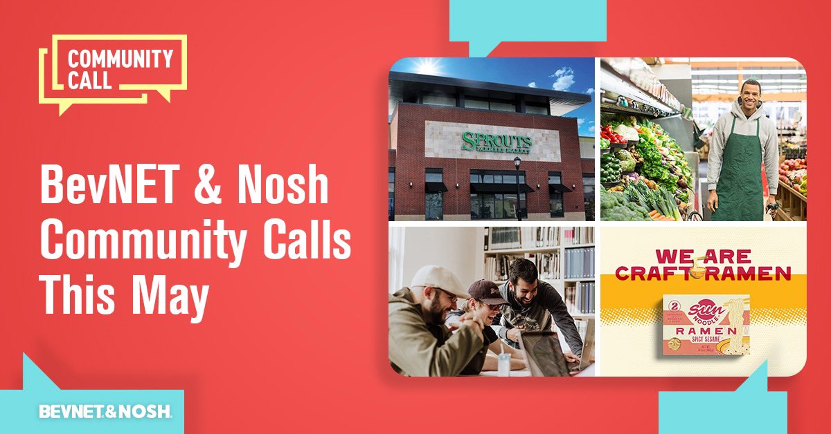 Get Ready for our May Community Calls! Learn about thriving on Sprouts’ shelves, strategic customer collaboration, and building your dream team 🛒 Check it out 👉 bevnet.com/news/2024/bevn…