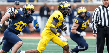 STORY: Spring wrap, wide receivers: Does Michigan have enough firepower? #GoBlue on3.com/teams/michigan…