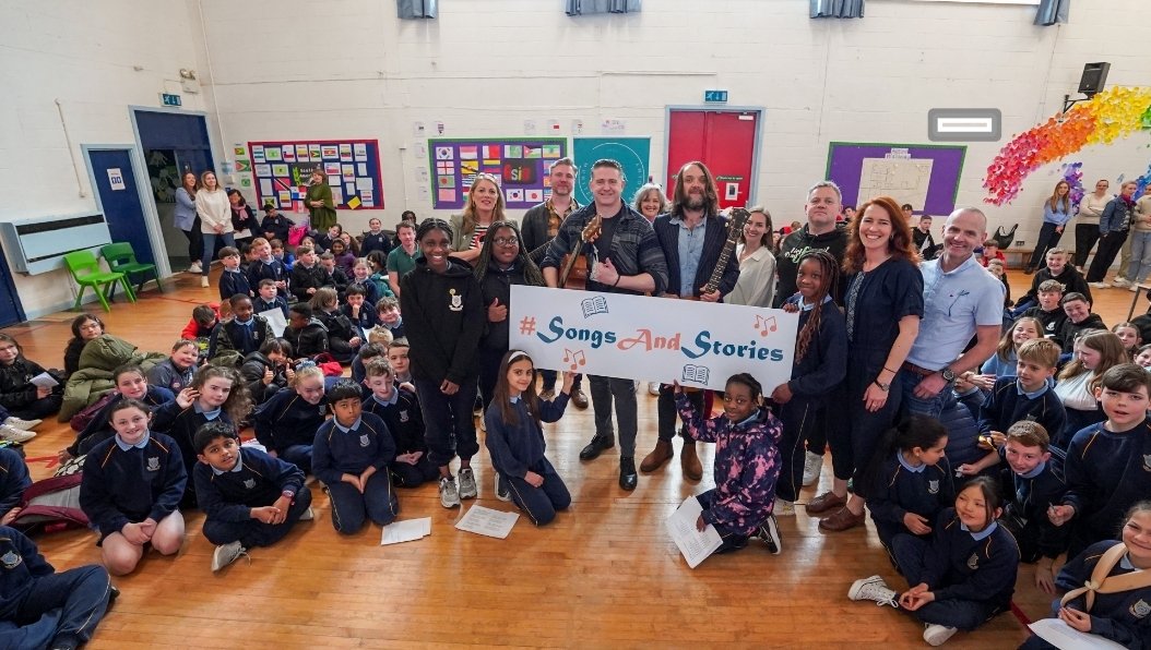 If you're a school,  group or organisation why not checkout our #SongsandStories project and bring the 'Rare Ould Times' back to life?
Special thanks to @DamoDempsey Munster Music Academy & Scoil Cholmcille, Donaghmede for inspiring the nation!  👉rb.gy/xmdeso