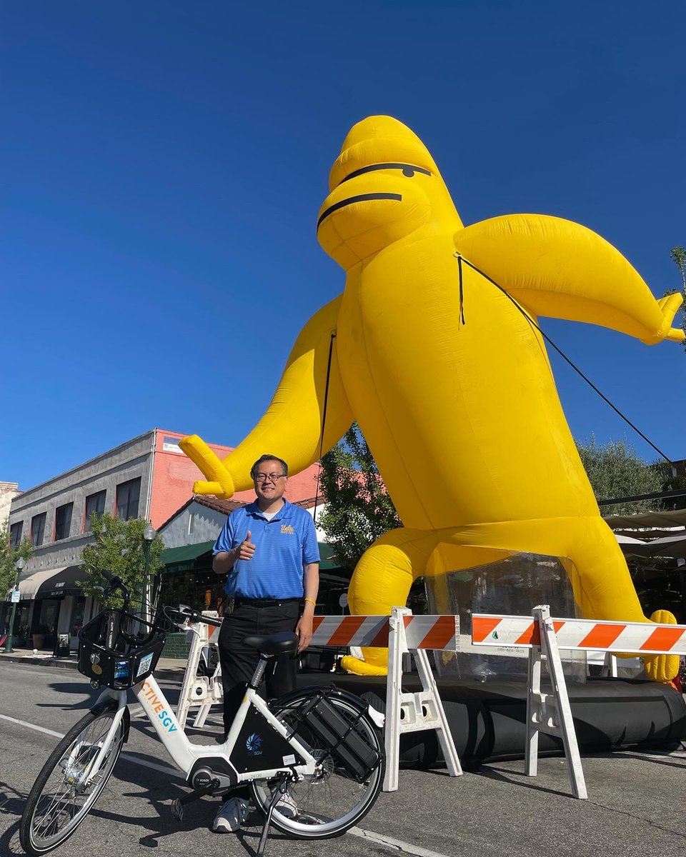 Access to safe streets & active transportation makes our communities healthier & more resilient to climate change.  It was great to see everyone biking, walking, and skating at the Active Streets event! Thank you to Active SGV and everyone who helped put on this amazing event!