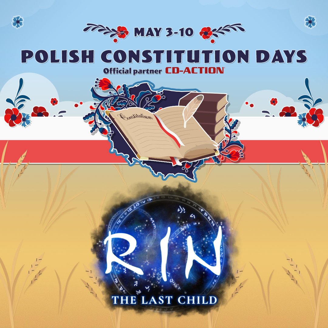 SpaceFoxGames's tweet image. 🇵🇱 Take a look at the Polish Constitution Days event on Steam! An initiative dedicated to Polish games and developes that RIN: The Last Child is proud to be part of!

🕖 Event starts on May 3rd, at 7 PM CET.

🌐 Visit event page, here: store.steampowered.com/publisher/Acra…