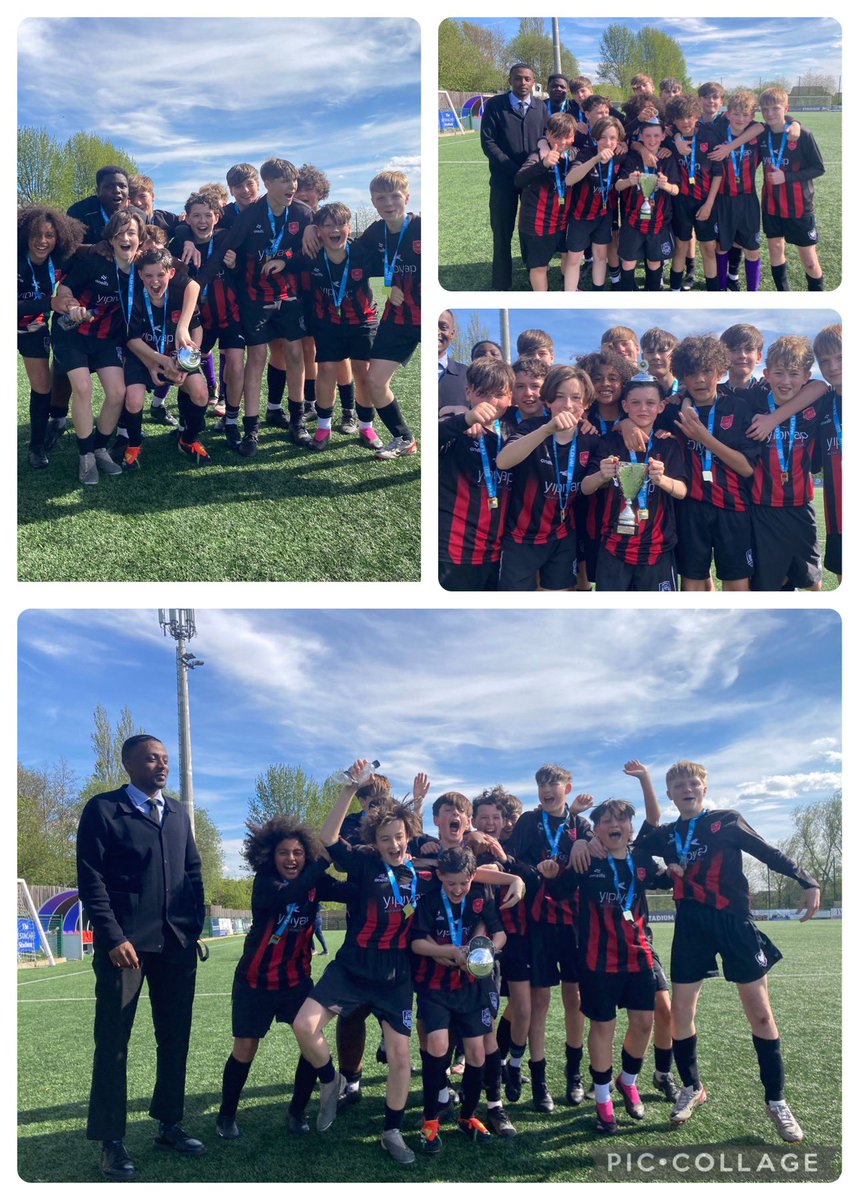 Year 8 are Oldham Schools Champions!! 🏆🥇 A close run affair but they secured a well deserved 3-2 victory against tough opposition. We are so proud of you boys! 🙌 @NewmanRC_Head @NewmanRCCollege