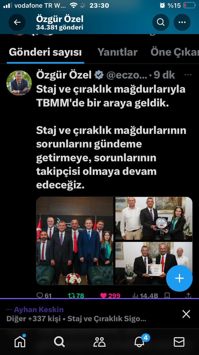 @etkilihaber Staj ve çıraklar ucuz iş gücü değildir
İş kazası geçirilecek işyerlerinde çocukların ne işi var
@herkesicinCHP
@eczozgurozel
@ekrem_imamoglu
@mansuryavas06

Çırak olmadan olmaz

ÇırakStajyer Tek Ses Tek Yürek #ÇırakStajyerÖzgürÖzelleMitingeHazır