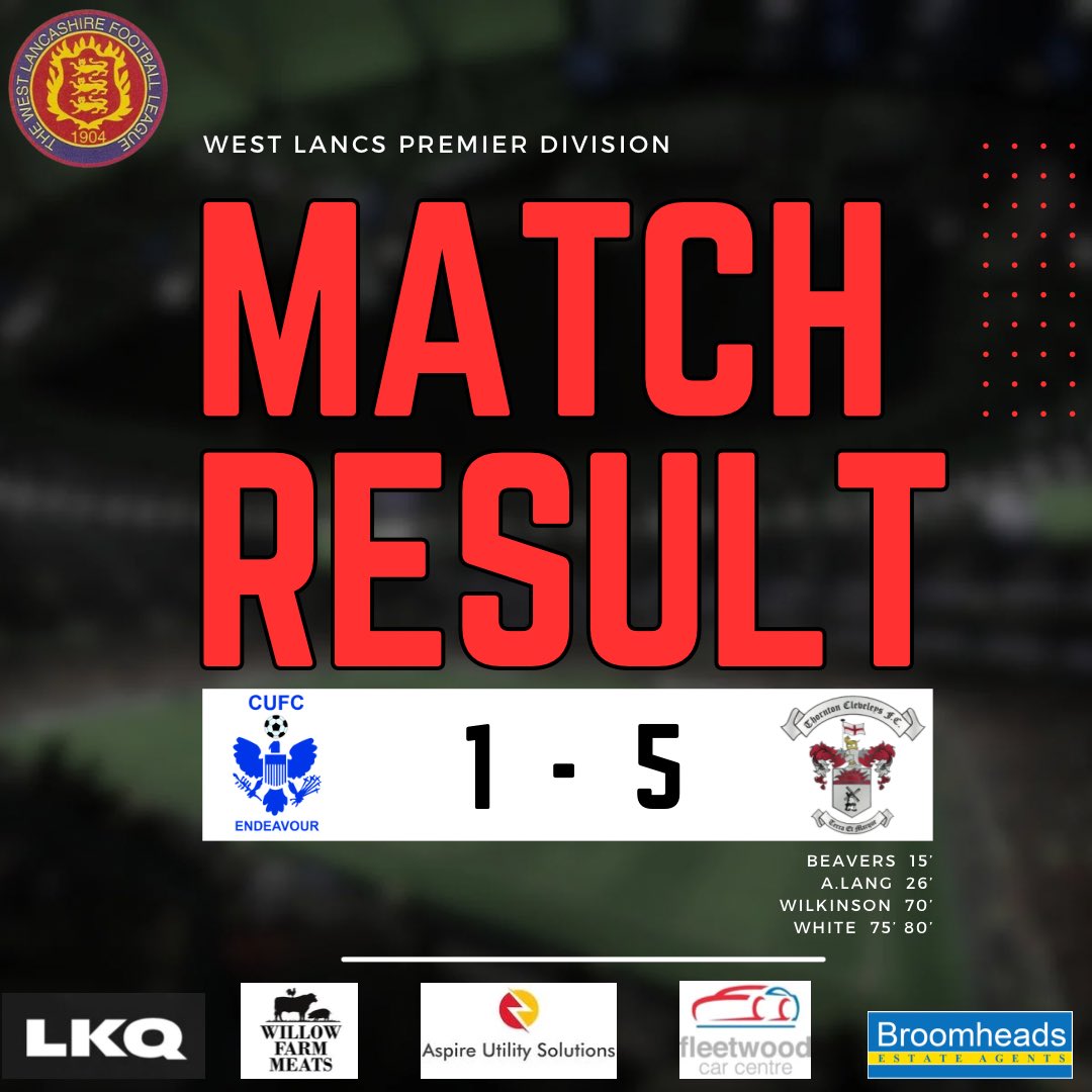 A great night at the office for TG and First team. They were dominant as they comfortably dispatched @Coppull_United 5-1. Another great performance man for man 👊🏻 Goal scorers: @ArchieLang01⚽️ @Jordan43557710 ⚽️ @oliverwilkinso2 ⚽️ C.White x2 ⚽️ MoM: @antz1985 #TCFC 🔴