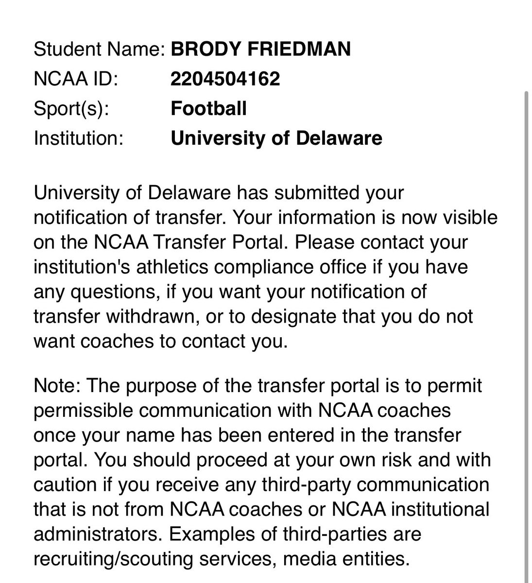 Brody Friedman tweet media