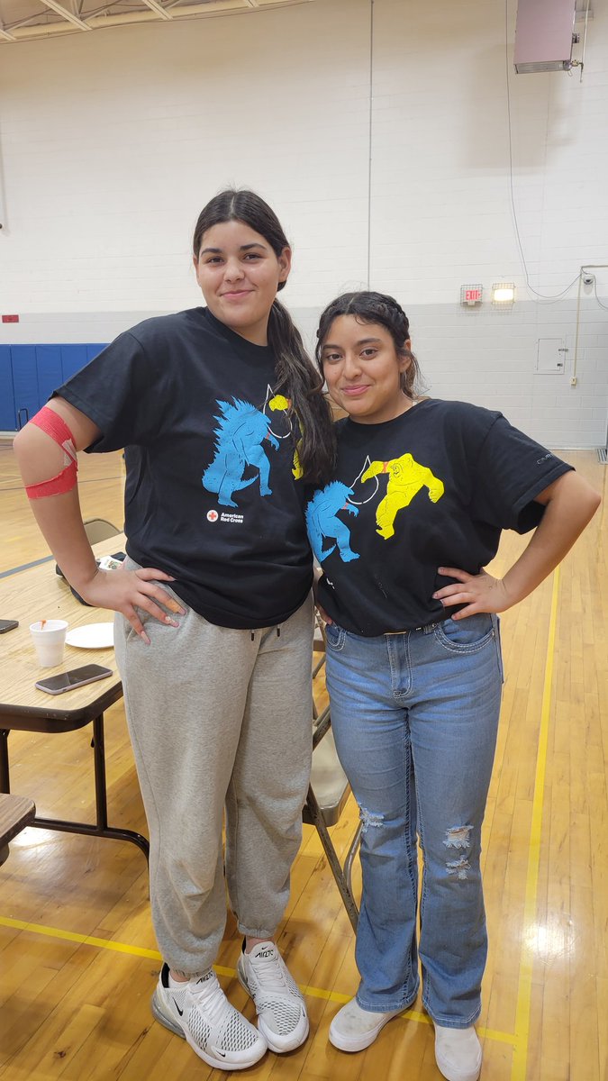 Great team effort at the #lakeviewvikes blood drive today! We smashed our goal of 80 units and collected 90! Lots of first time donors who will hopefully become lifetime donors! 🩵💙🩵