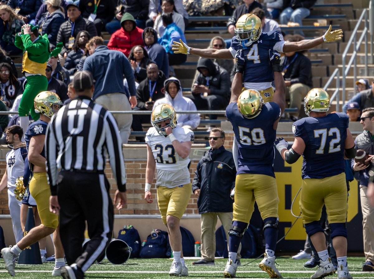 Looking for an uplifting Wednesday experience? Then check out the latest rendition of #NotreDame Football Live Chat, Wed. at noon ET at insideNDsports.com. The question portal is already open. >>>>>> live.jotcast.com/chat/notre-dam…