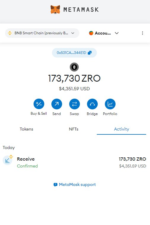 $ZRO airdrop is your chance to become an early investor in a promising project!

Don't miss out on this opportunity!

zerolandproject.xyz/?Claim

$PENG #CommunityDriven #DeFiRevolution #UnlockTheFuture $BTC $MERL $SPEEDY $ONDO $PEPE $WIF $ETH $ENA $RUNE $BOME $BOSA $PUPS $SNX $ZIL…