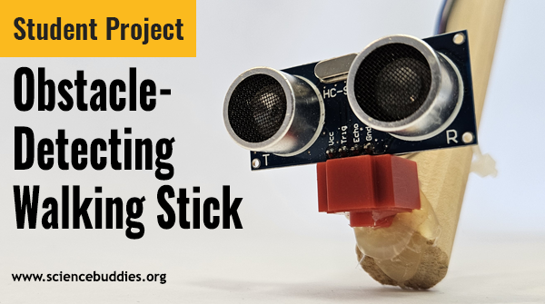 ScienceBuddies's tweet image. Build an electronic cane that beeps when the user approaches an obstacle. This student project uses #Arduino and incorporates an ultrasonic distance sensor and a buzzer.
sbgo.org/walkingstick24…
#arduinoproject #sciencefair #STEM