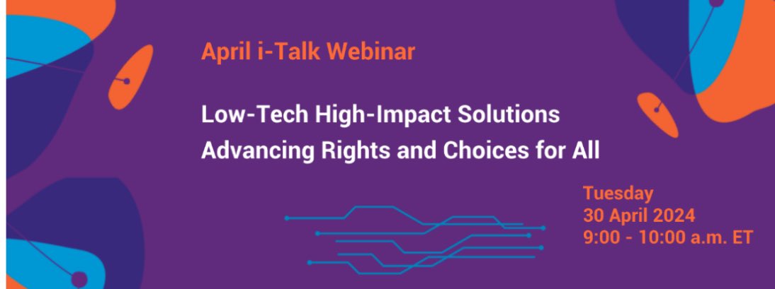 As we celebrate #ICPD30, we recall how #lowtech world has changed since then. But our goal is the same. Today’s i-Talk celebrated low tech/high impact innovations that change health & wellbeing of millions of women & girls.