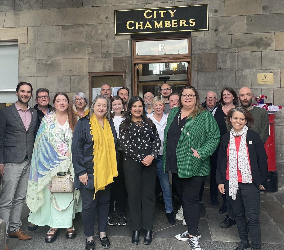 Congratulations to @SimitaSKumar on her election as Leader of @EdinburghSNP & to @lmacinnessnp being re-elected deputy leader! #dreamteam ❤️ Thanks also to @MorayShona for being our guest chair for the evening 🙏