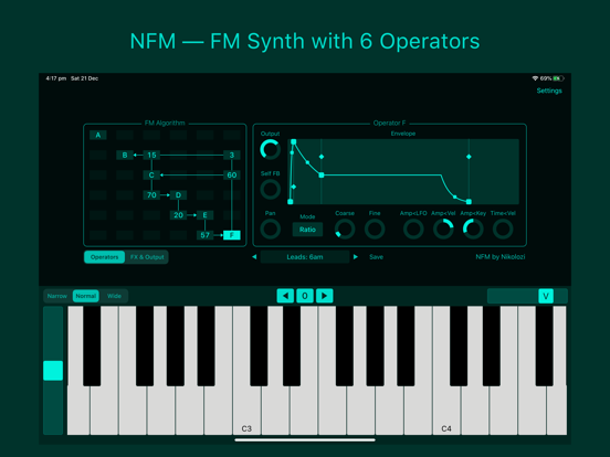 synthyfrog's tweet photo. NFM – AUv3: FM Synth (iPad) price drop: $14.99 -> $7.49 ($7.50 discount) https://t.co/L33XkZLh7s https://t.co/sq0CtbQ7Dm More musician apps, updates, price drops at https://t.co/gI4n0NRLXs #AUv3 #Synth #MusicTech #iOSStudio https://t.co/yV4Uo8zHX6