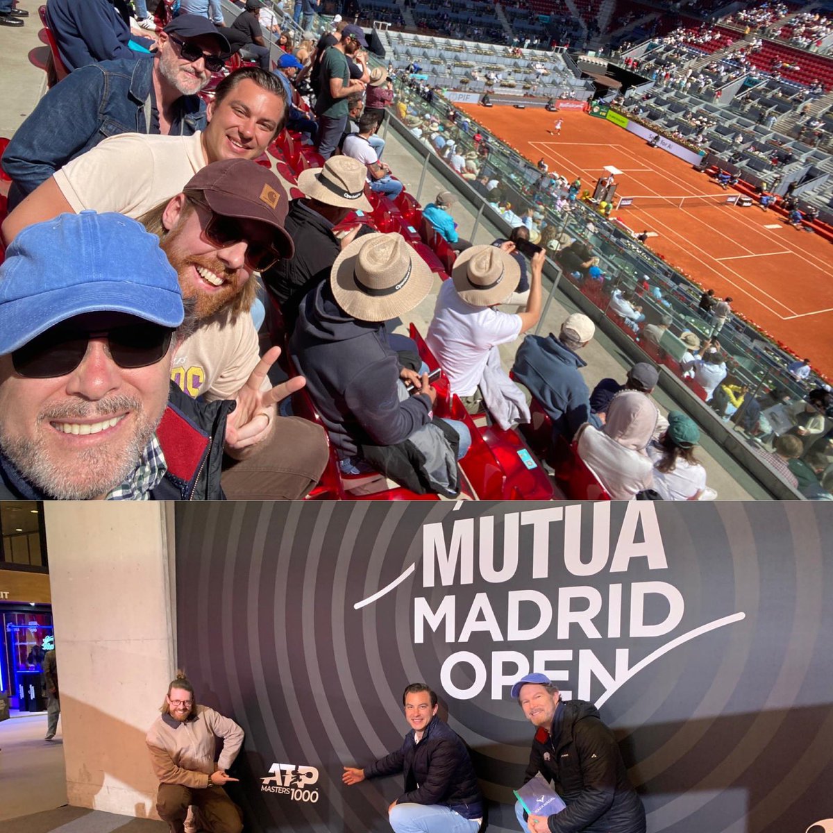 Madrid Masters at the Madrid Masters! #DieMeistersinger @Teatro_Real #LosmaestroscantoresdeNúremberg @atptour @RafaelNadal @BarnabyRea #FredericJost #JoséAntonioLópez