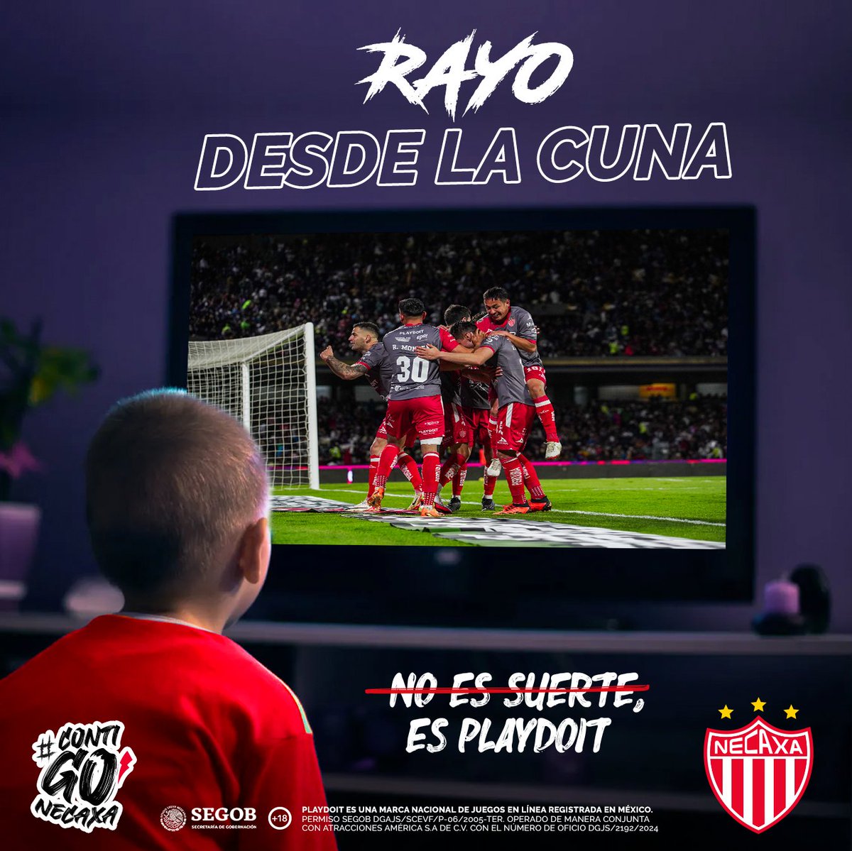 En este Día del Niño, celebramos también al pequeño Rayo que llevamos en el corazón desde la cuna. ⚡👶 📲 Regístrate y llévate $500 pesos de regalo. #EntraAGanar playdoit.mx