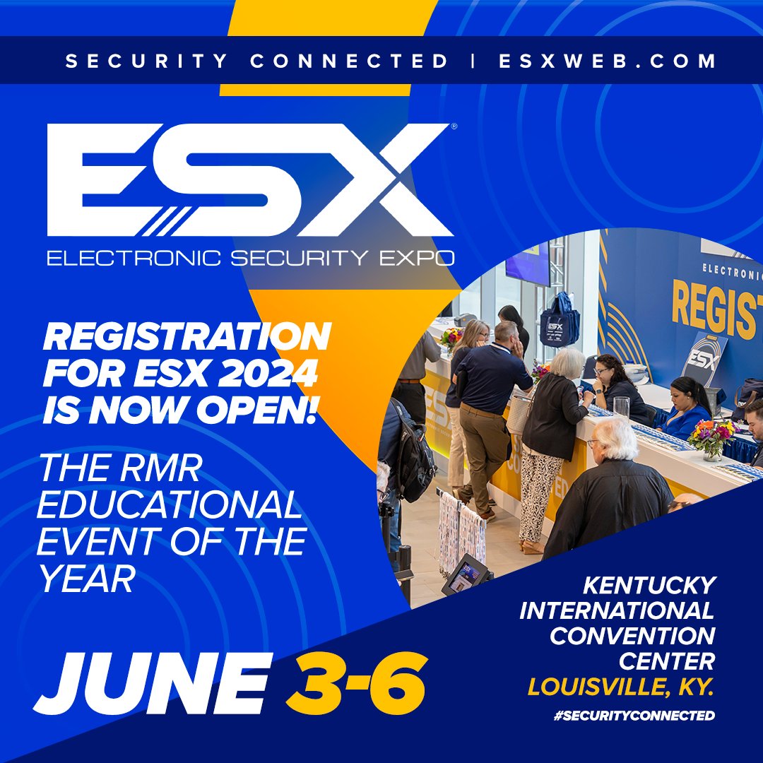 Electronic Security Expo (@esxweb) on Twitter photo #ESX2024 is almost here! Don't miss out on your chance to register now!  
Take advantage of the current rates before they increase on May 18th. 
Register Here ➡️esxweb.com/esx-trade-show… 
#SecurityConnected #ESX2024 is almost here! Don't miss out on your chance to register now!  
Take advantage of the current rates before they increase on May 18th. 
Register Here ➡️esxweb.com/esx-trade-show… 
#SecurityConnected