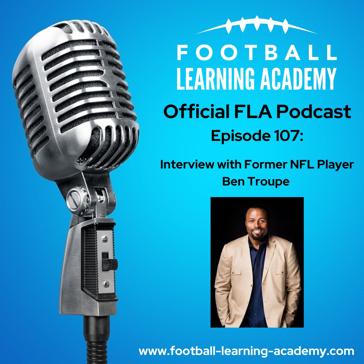It’s always a fun time talking with FLA family member and former player, Ben Troupe. Ben has some great stories to share. You’re not going to want to miss this episode! Link in bio.