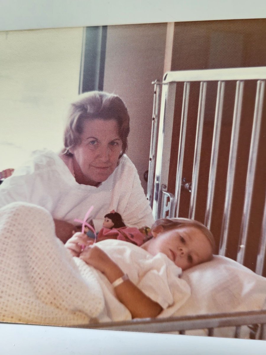 On this last day of National Immunization Awareness week - sharing a photo of me and my grandmother in 1973. She came to help my parents when I spent a month in hospital with #meningitis. I experienced hearing loss, had to learn to walk again but that is better than the news my…