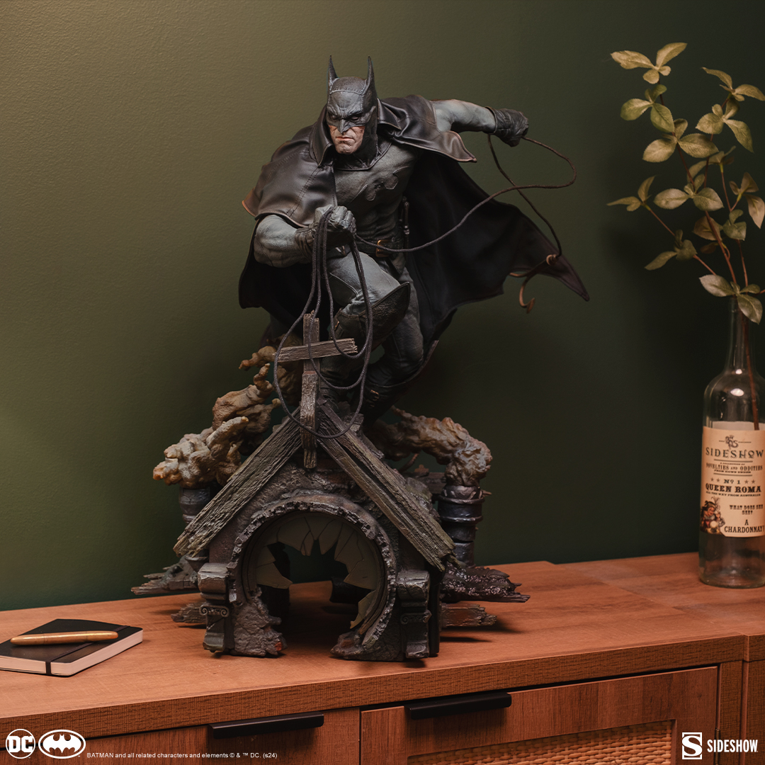 side.show/0q1pa Visit a 19th century version of Gotham City with some updated production photos of The Batman™: Gotham by Gaslight Premium Format™ Figure. #Batman #DC #Elseworlds