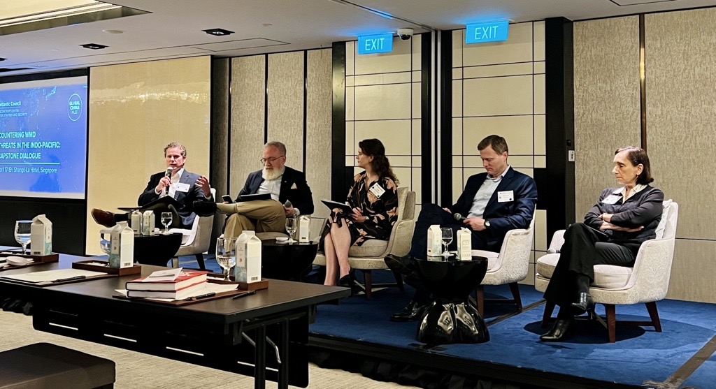 This month, the @AtlanticCouncil Indo-Pacific Security Initiative & @ACGlobalChina traveled to Singapore to host a Track 1.5 dialogue on 'Countering WMD Threats in the Indo-Pacific,' sponsored by @doddtra. Thank you to the exceptional experts who joined us from 13 countries!🌏