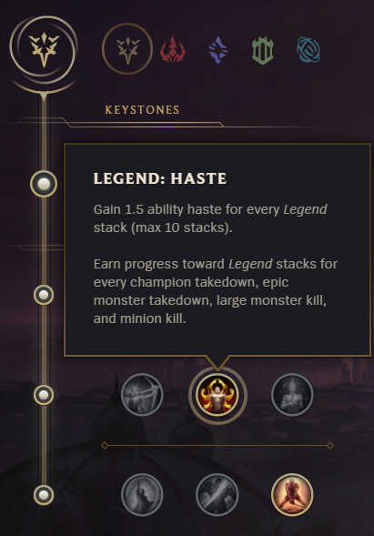 Legend: Tenacity is also removed from the game

it has never been more over than it is at this very moment