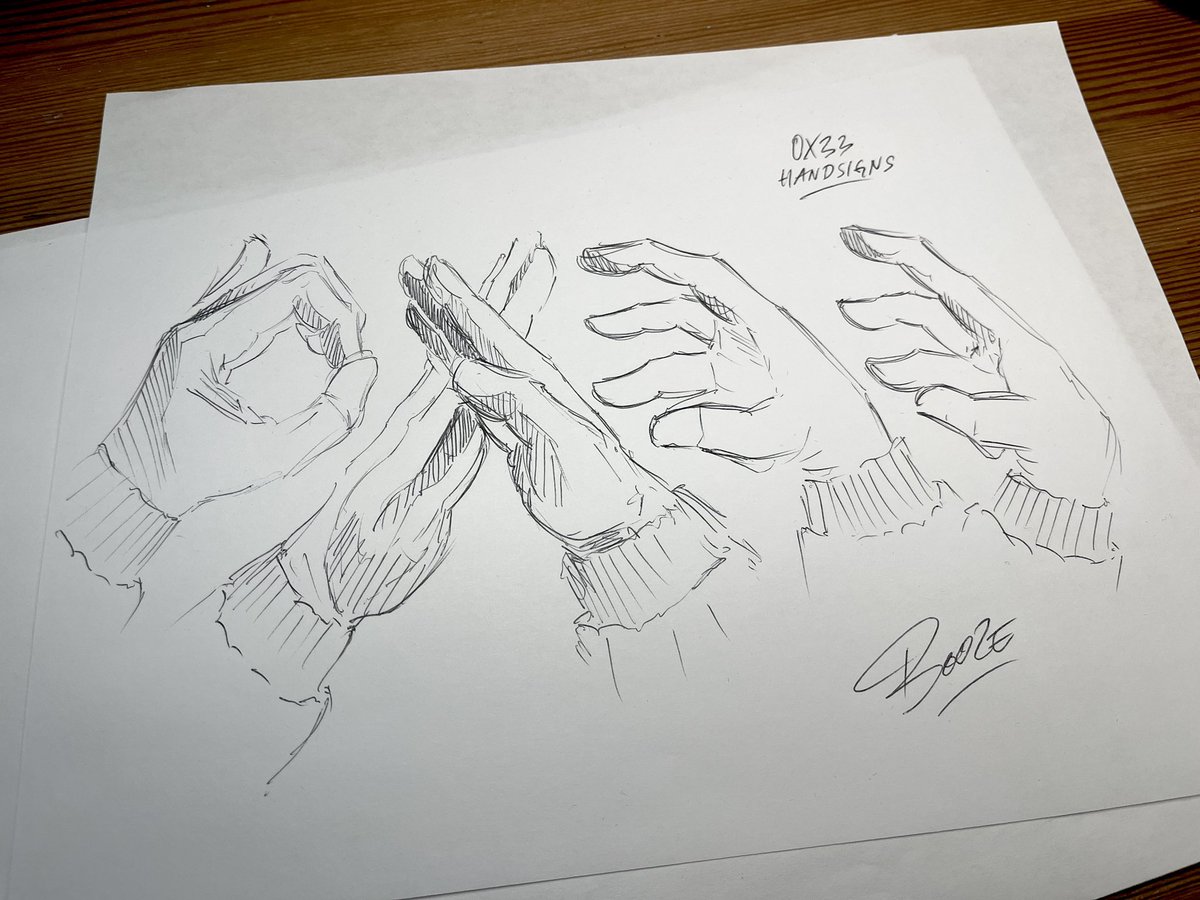 Hands say so much… you just need to watch them speak.. #0X33 #landwolf #sketches #pen #sketchart