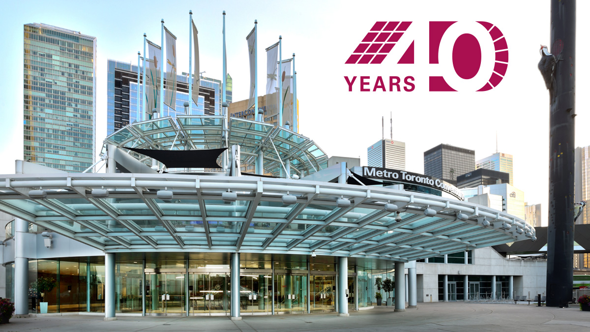 We're turning 40! Our 40th anniversary logo is inspired by our Centre’s iconic architecture and incredible journey of success. Join us as we celebrate this milestone throughout the year with various customer events and activities! #MTCC40 #Meetingprofs