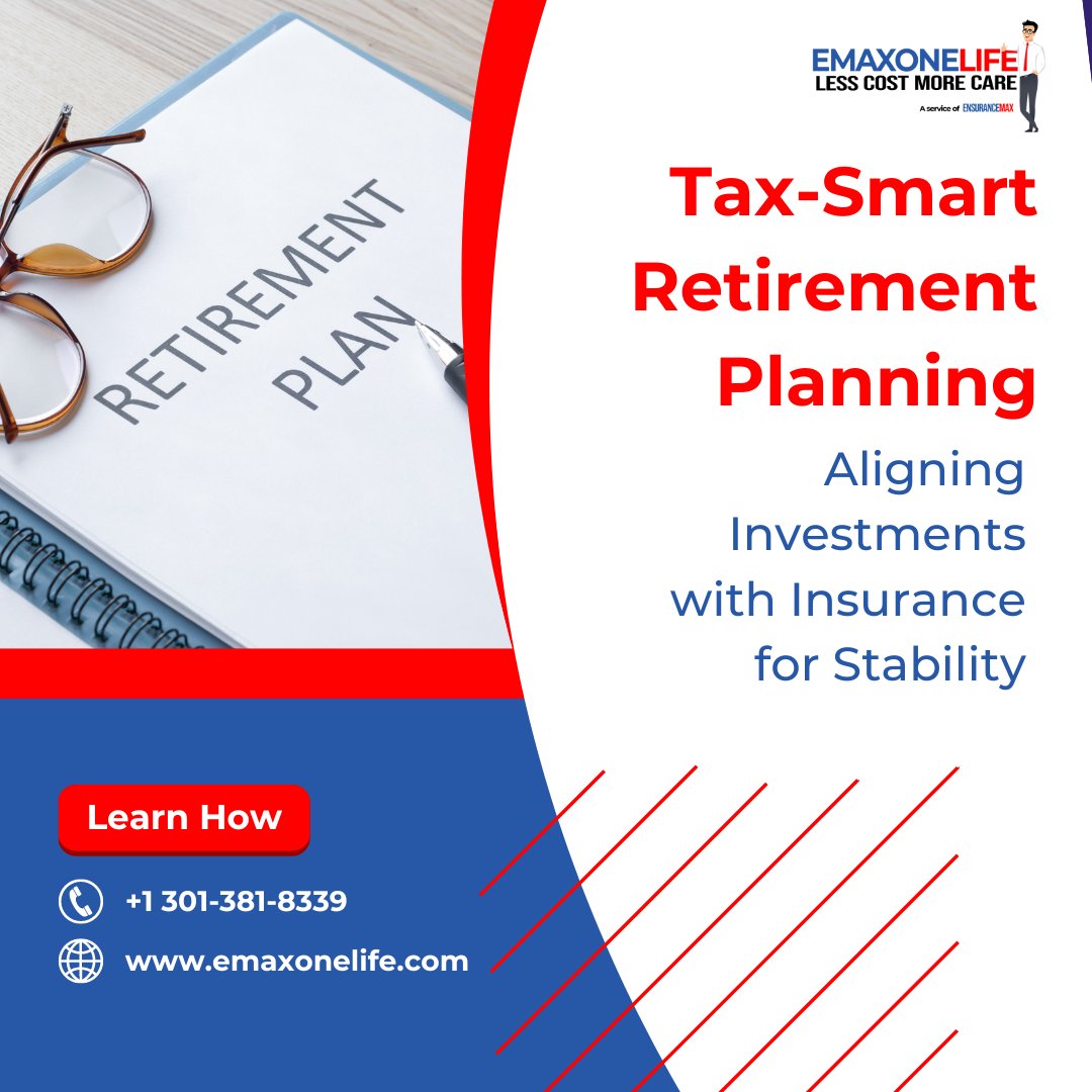 Plan for a comfortable retirement with insurance-aligned investments.

To learn how, visit us at emaxonelife.com 
#emaxonelife #financialplanning
#financialsecurity #financialsuccess #family #health #life #savings #tax #retirement