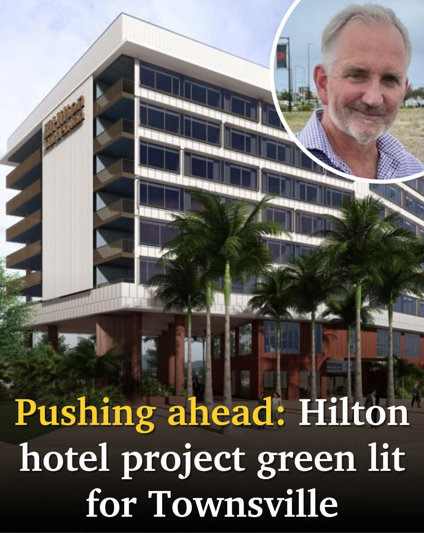 Overcoming a raft of challenges, Townsville’s $60m Hilton hotel project is full steam ahead with construction beginning soon. 🏗️🏨 See the exclusive photos ➡️ bit.ly/3Ujxf2s