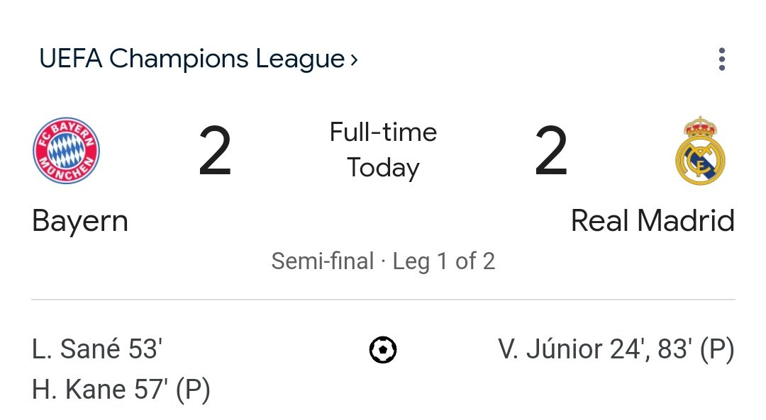 aparnasez's tweet photo. The extreme heat, disturbing news items, some embarassing shit that yours truly pulled, generally underwhelming day... But this thrilling stuff happens and it makes it all a tad bit better!!! #footballislife #uefachampionsleague #BayernRealMadrid #bayernmunichfans https://t.co/2clVsGihGV