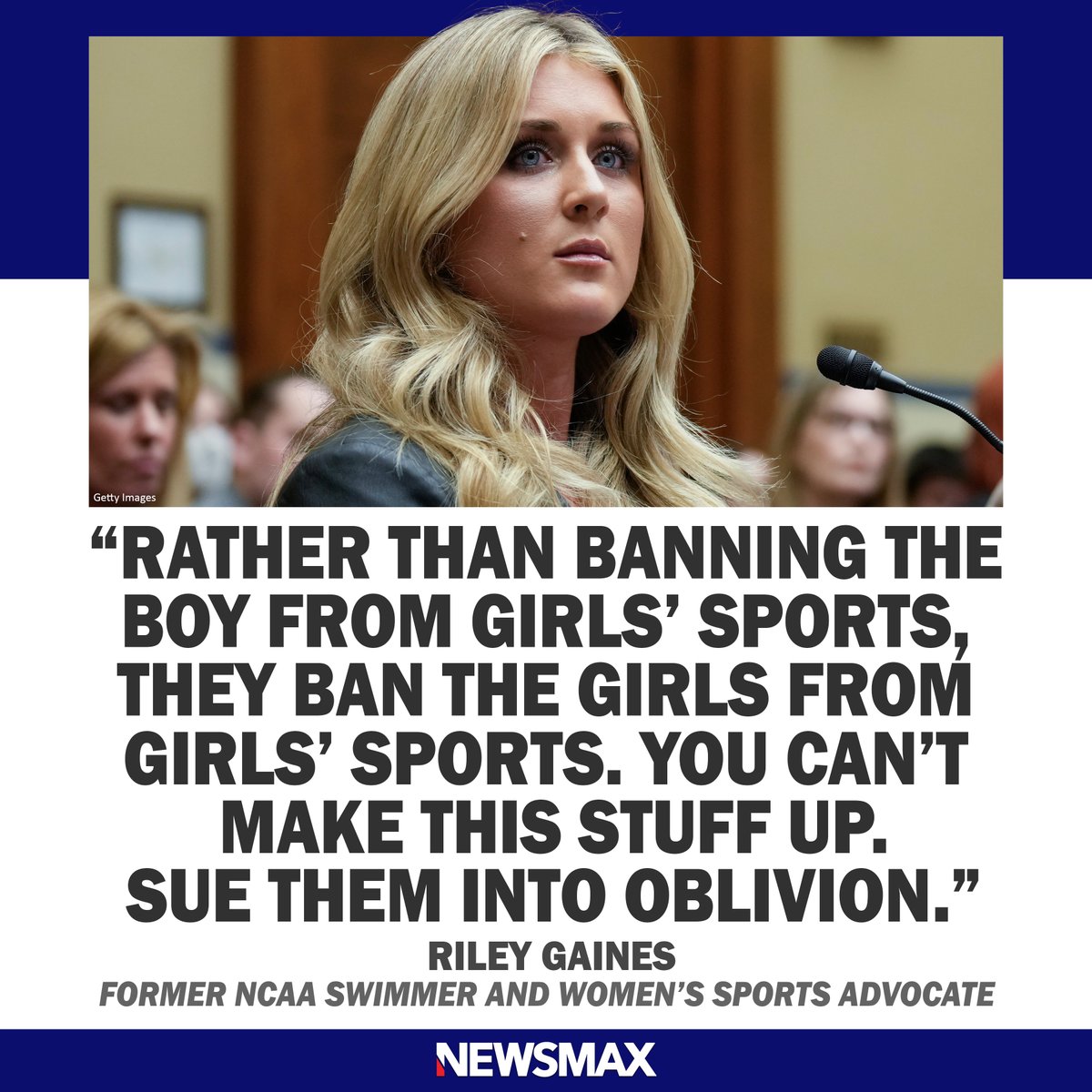 Five middle school girls who staged a 'step out' protest and refused to compete against a transgender athlete have reportedly been banned from further events — Women's sports advocate Riley Gaines reacted, 'Sue them into oblivion.' MORE: bit.ly/3Qms1BS