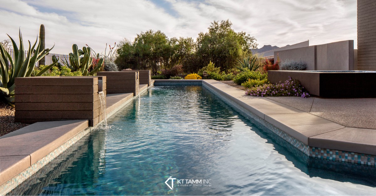 Who is ready to make pool season sparkle? ✨ bit.ly/3TgrOkh #outdoordesign #luxurypool #luxuryliving