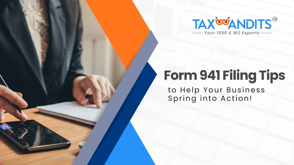 The clock is ticking to file your business's Form 941 today!

Check out our free webinar for an overview of the Form 941 filing requirements and process ⬇️

 bit.ly/3WfubXR 

#webinar #freewebinar #Form941 #Deadline