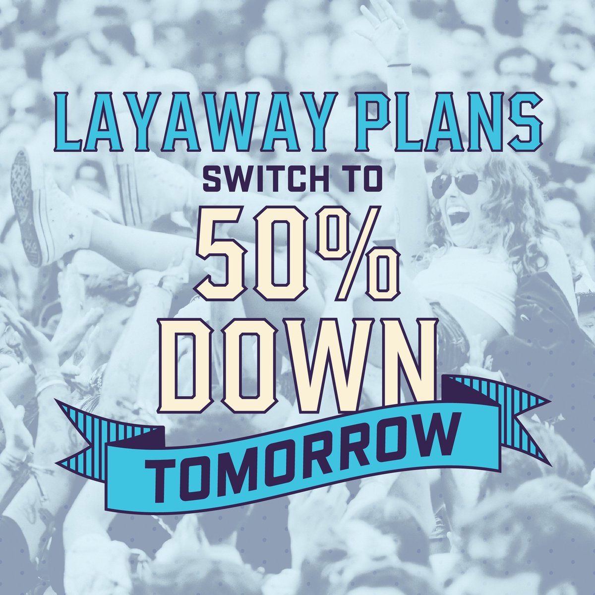 Tonight is your LAST CHANCE at grabbing tickets for as low as $10 down 😱 Starting tomorrow, Layaway Plan initial payments will start at 50% down 🎟 minnesotayachtclubfestival.com/tickets