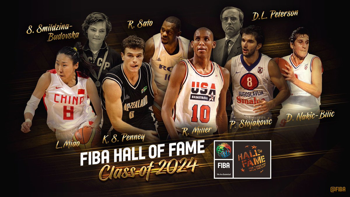 Reggie Miller and Peja Stojakovic headline 2024 FIBA Hall of Fame