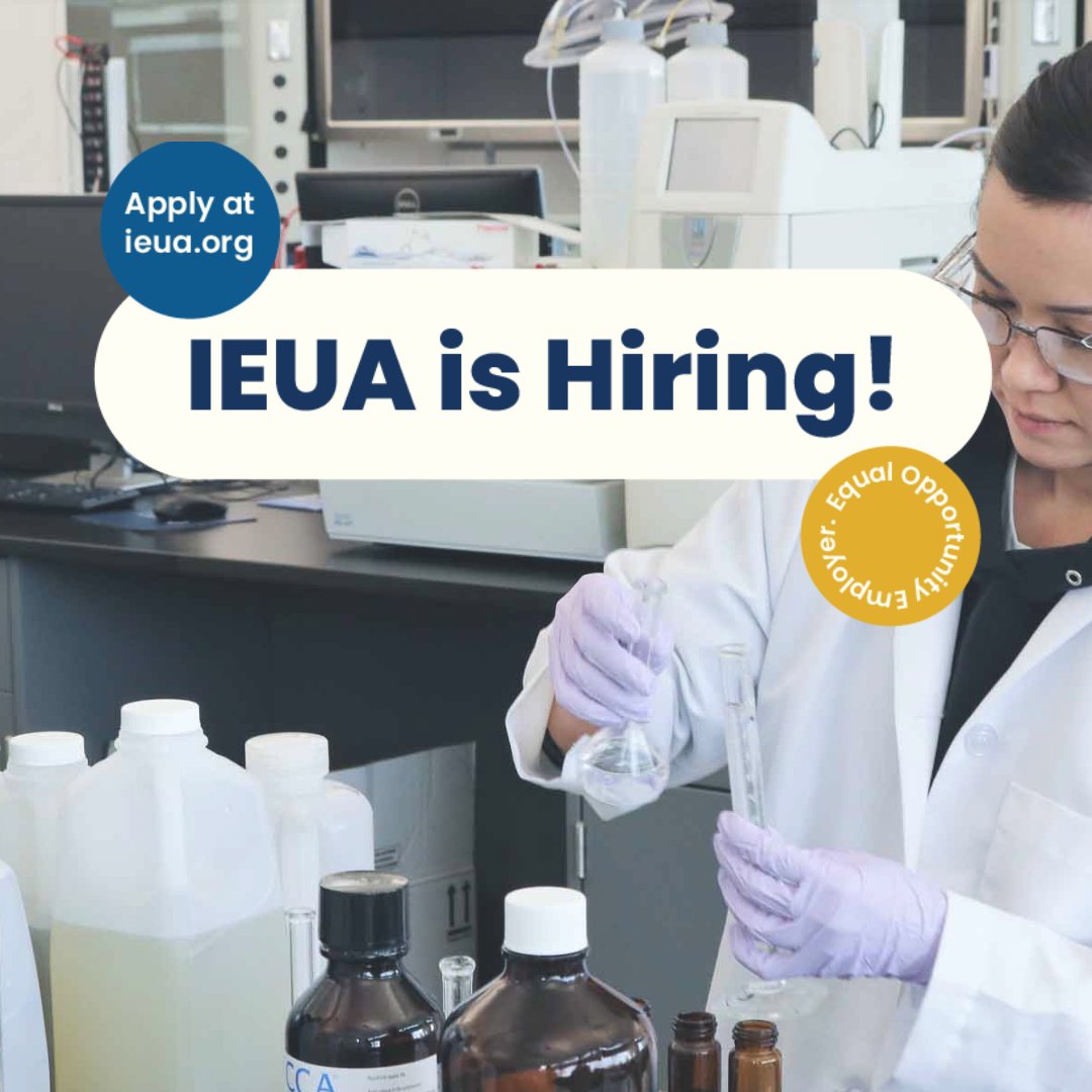 IEUA is hiring for an Administrative Assistant I/II (DOQ) and Deputy Manager of Maintenance. Apply today at governmentjobs.com/careers/ieua #ieuawater #waterjobs #cawaterjobs