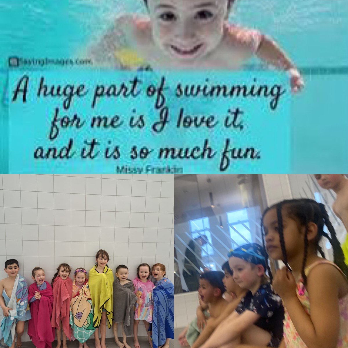 Our Primary 1 pupils have had the most amazing experience during their first swimming block with Collette!! Development in confidence and independence!! Such an important life skill ! Primary 2 next !!😊😊💕💕💕