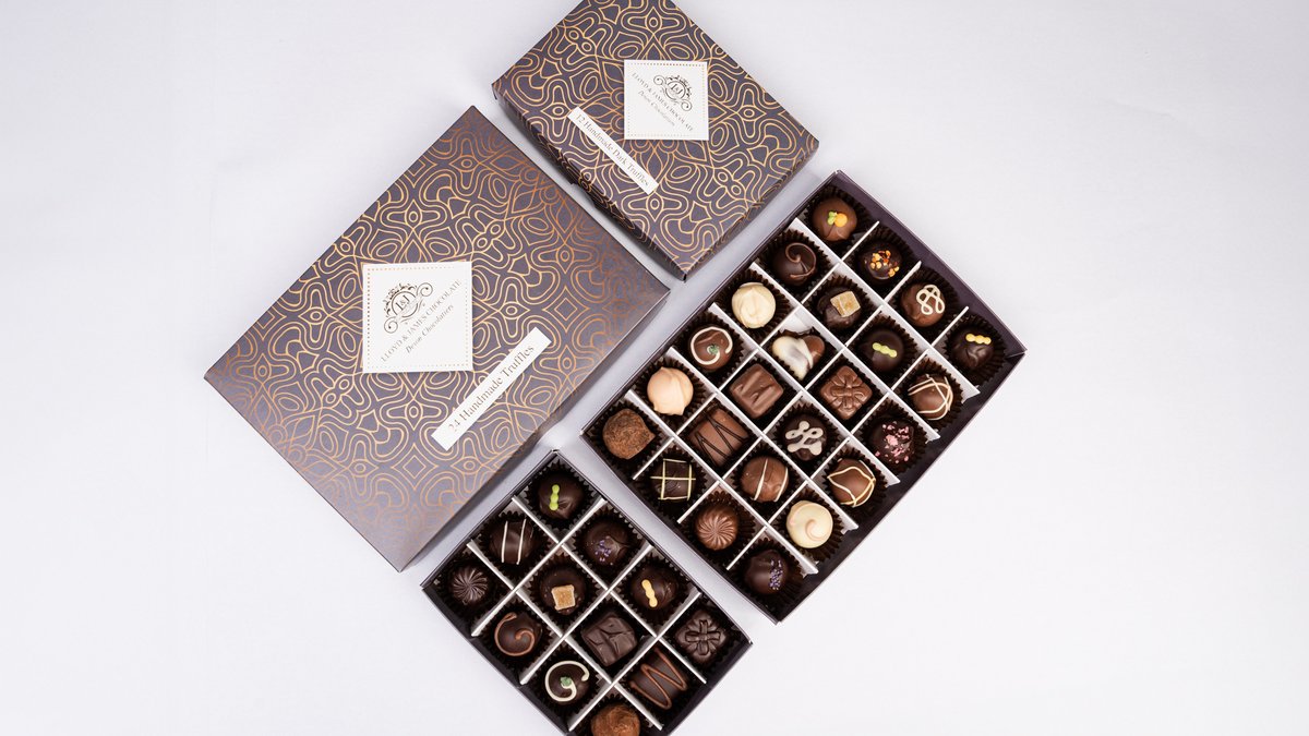 We now have plastic free packaging for our truffles