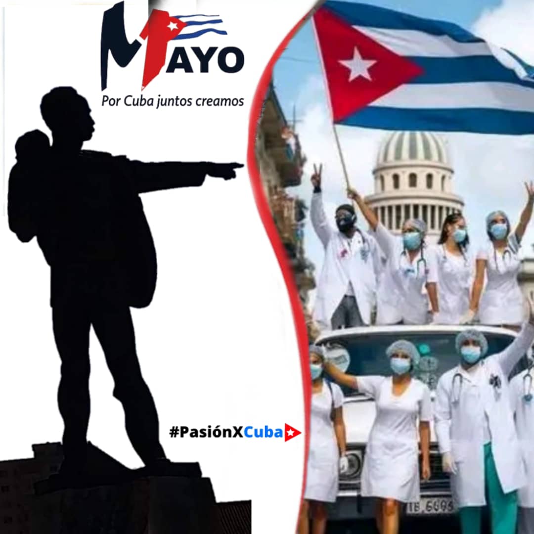 #UnidosXCuba #PrimeroDeMayo #PorCubaJuntosCreamos