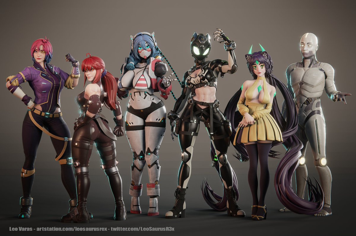LeoSaurusR3x's tweet image. ✨New Pinned✨
Im Leo and I make 3D characters!
- Vtuber/VRChat Avatars
- Game Characters
- I also sell my OCs!
Coms: trello.com/b/z9GUHcJq/com…
OCs for Sale: cgtrader.com/leovaras
Portfolio: artstation.com/leosaurusrex
Discord Server: discord.gg/cB4Zp48u33
Check ⬇️ for examples!