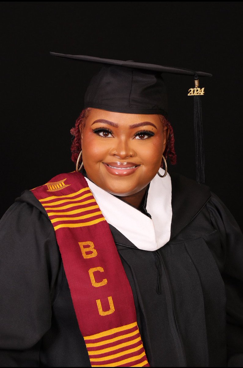 Celebrating Desiraí Carr ’24, president of B-CU’s NCNW, as she graduates summa cum laude! A Jacksonville native, she has excelled at B-CU, balancing leadership roles in NABJ and NAACP, and contributing publications while earning a 3.94 GPA in mass communications. #HailWildcats